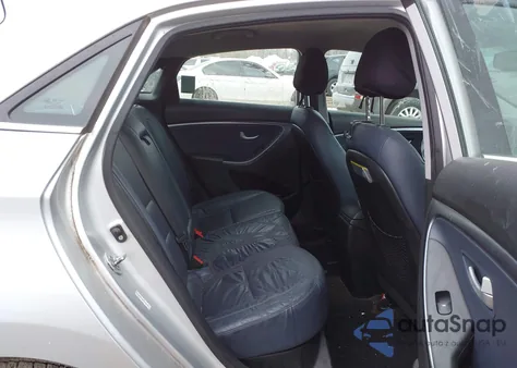 2014 Hyundai Elantra Gt Base W/Blue из США, поврежденный, VIN KMHD35LH2EU162179